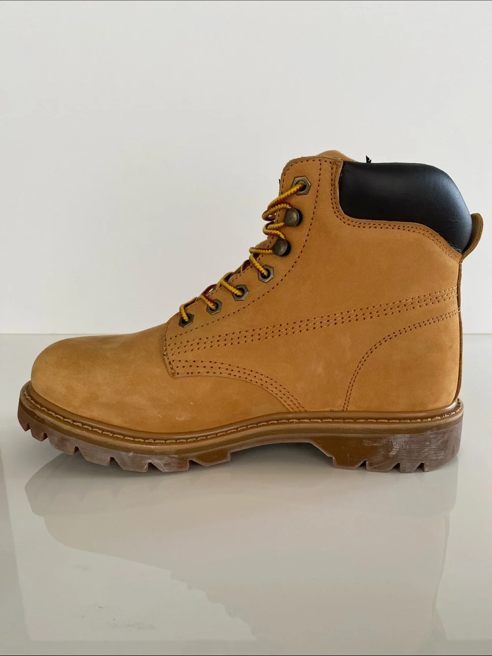 Vintage Y2K Rare Ben Davis Work Boots Tan Suede